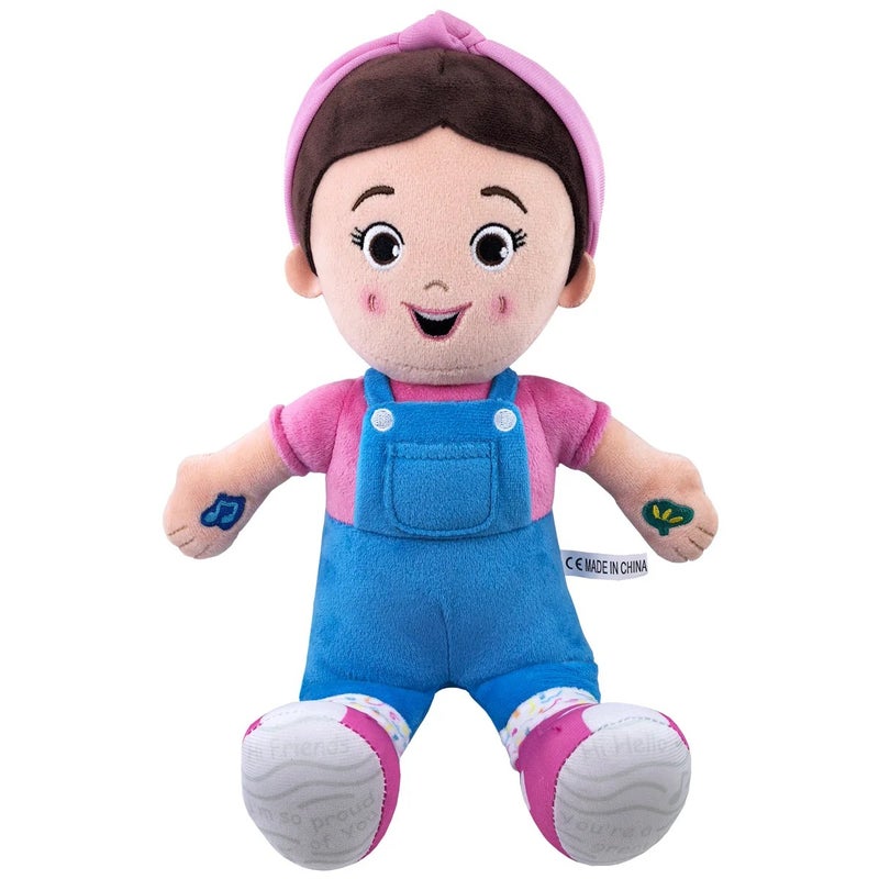Y&D Singing Doll Ms Rachel Super Soft Kawaii Plush Toy – Cute Stuffed Baby Gift for Kids, Ideal Christmas Present - Image 1