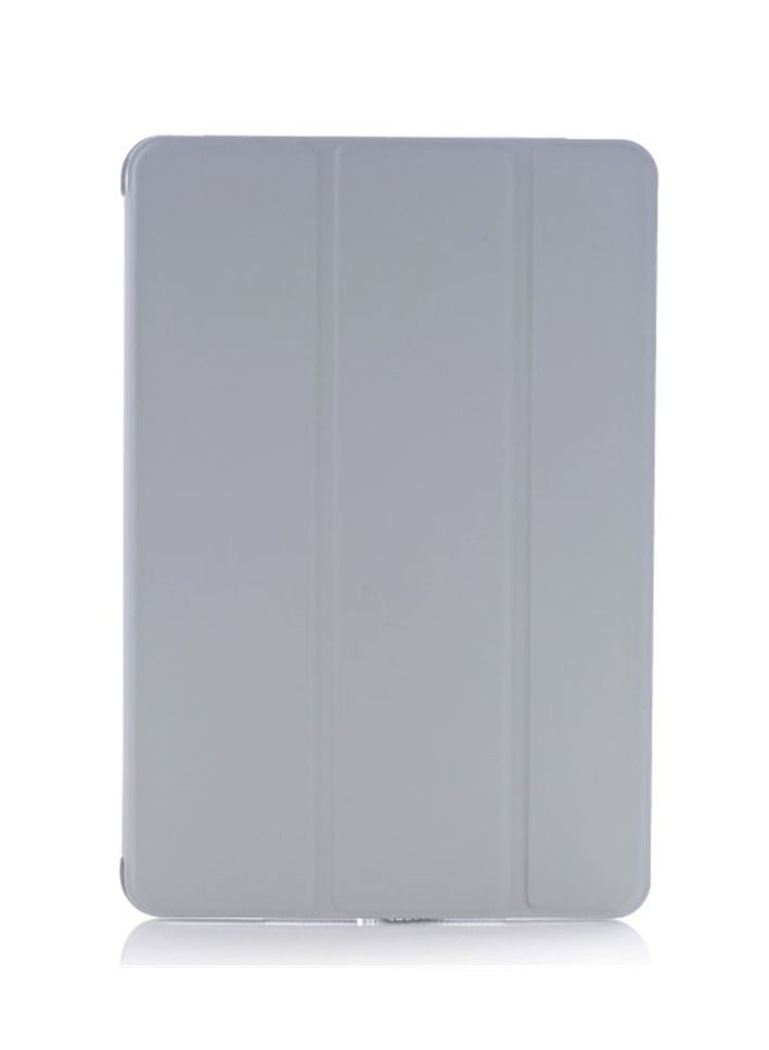 Grey iPad case with pen slot