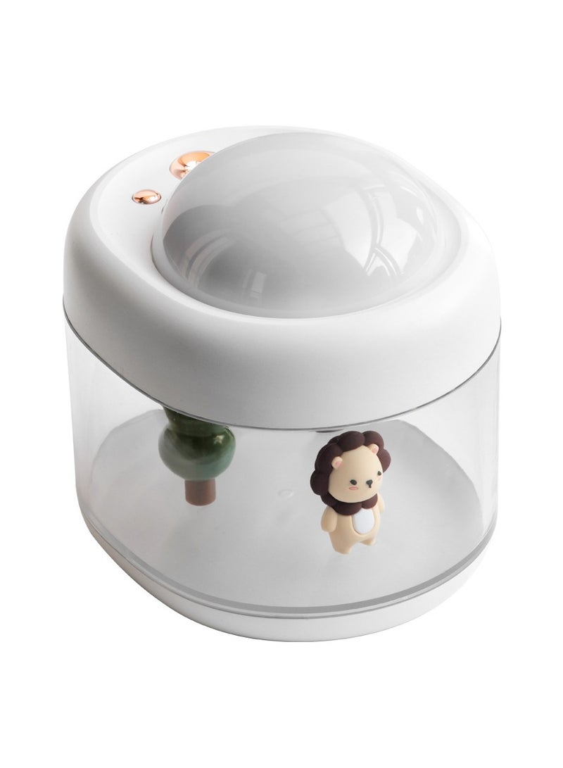 general Projection Humidifier Home USB Large Capacity Convenient Mini Bedroom Desktop Air Humidifier 130X110X126MM - Image 2