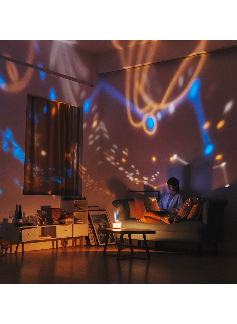 general Projection Humidifier Home USB Large Capacity Convenient Mini Bedroom Desktop Air Humidifier 130X110X126MM - Image 3