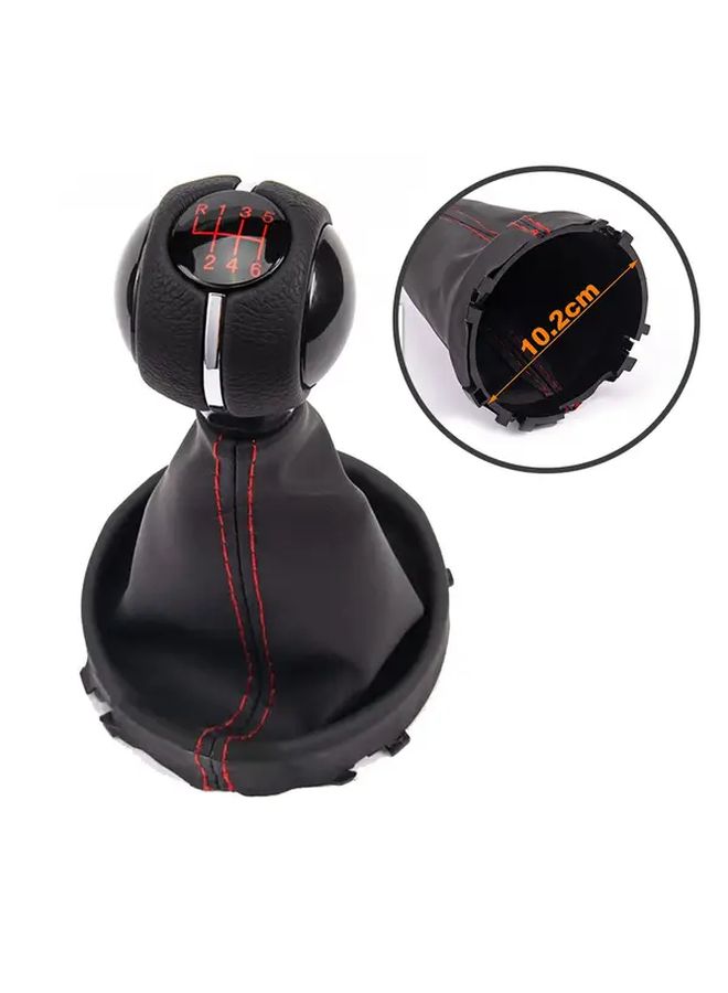 1 قطعة من غطاء حماية أحمر لمقبض تغيير السرعات بـ 6 سرعات لطراز COOPER S F54 F60 - Image 4