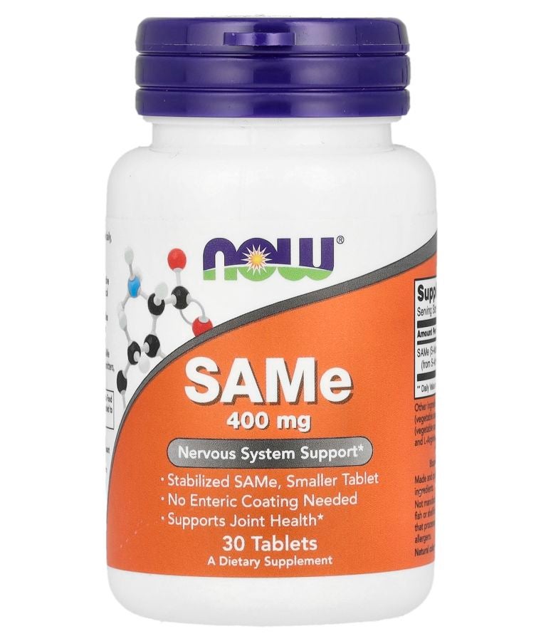 now SAMe 400 mg 30 Tablets