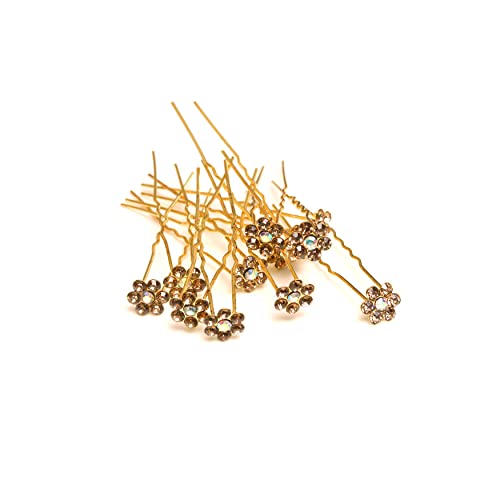 Paradise® Hair Pins For Women/Bridal Hair Accessories For Women And Girls/Juda Pins For Women (Full Golden) - Image 5