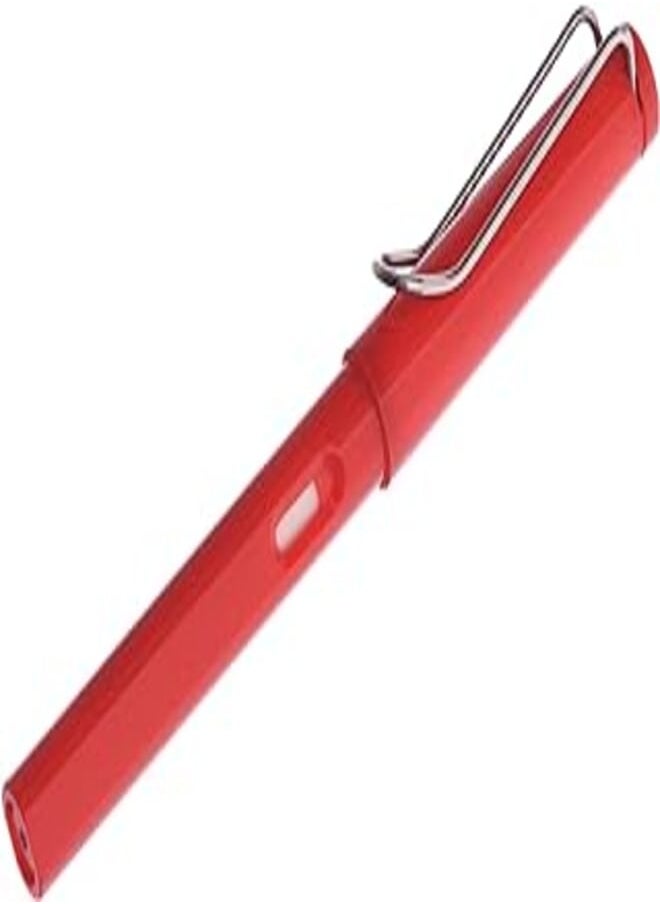 IMAX Forever Lasting Colored Pencil Endless Breakage and Sharpened with Built-In Eraser for Coloring and Drawing - Red 