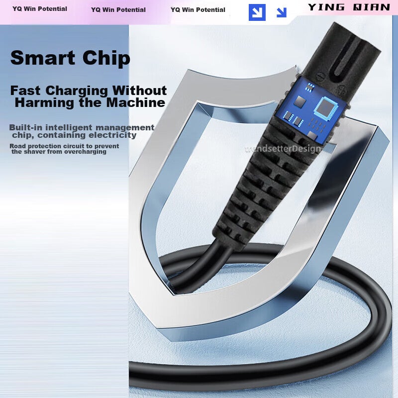 JD Jing Zao Yingqian Compatible Charging Cable for Braun Shavers, Razor Charger, USB Power Cord for S9/S8/S7/S6/S5/S3/2775/4745/5497/9781/9090 - Image 4