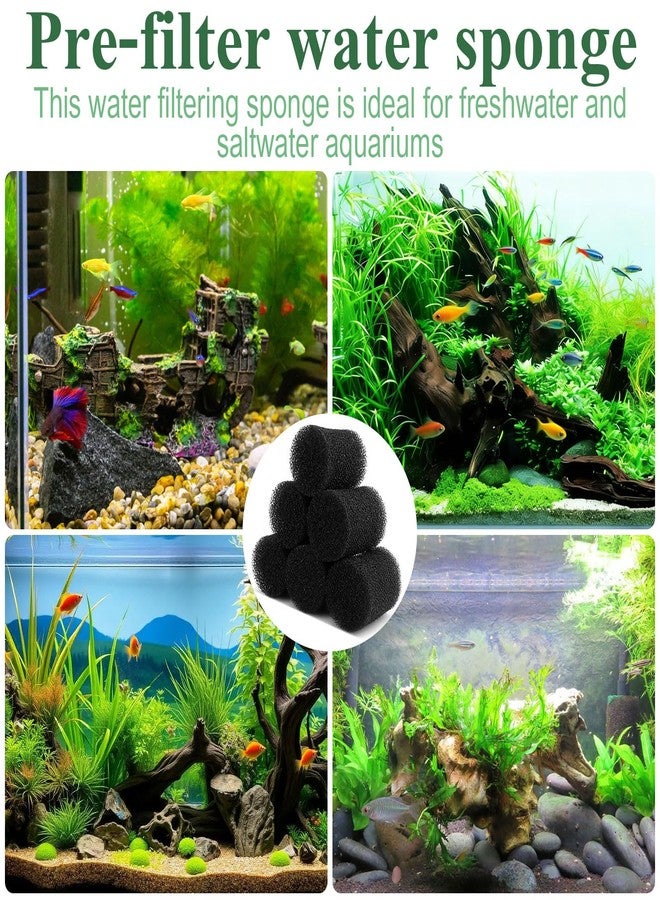 8B8B 6 Pack Aquarium Pre Filter Intake Sponge Replacement for Fluval AC70/AC110/ Power Filter, for Use in Freshwater & Saltwater Aquariums - Image 3