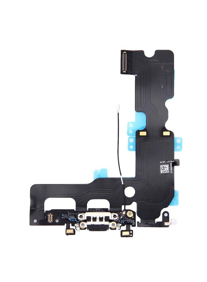 erorex Charging Port Flex Cable for iPhone 7 Plus (Black) - Image 2