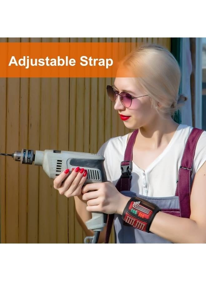 سوار معصم مغناطيسي، هدايا رجالية، هدايا عيد الميلاد، هدايا الفيل الأبيض، بوليستر، منظم أدوات - Image 5