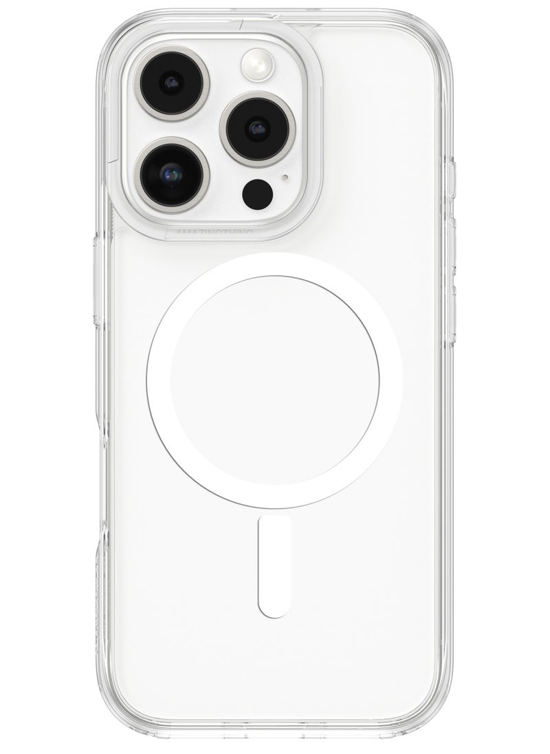 AMAZINGthing MINIMAL MAG Magnetic [6.6Feet] Drop Proof for iPhone 16 Pro MAX Case Cover Compatible with MagSafe - Clear  - Image 1