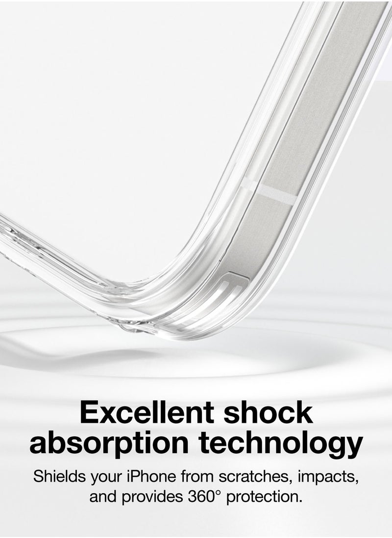 AMAZINGthing MINIMAL MAG Magnetic [6.6Feet] Drop Proof for iPhone 16 Pro MAX Case Cover Compatible with MagSafe - Clear  - Image 4