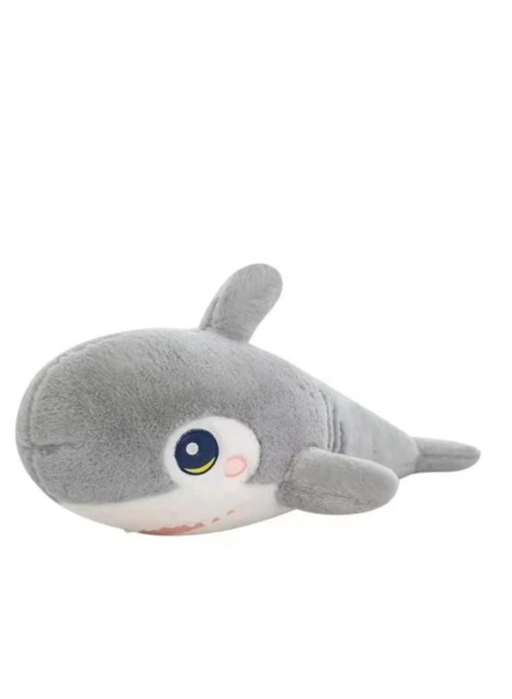 Magnolia Soft fur shark 60cm in size - Image 1