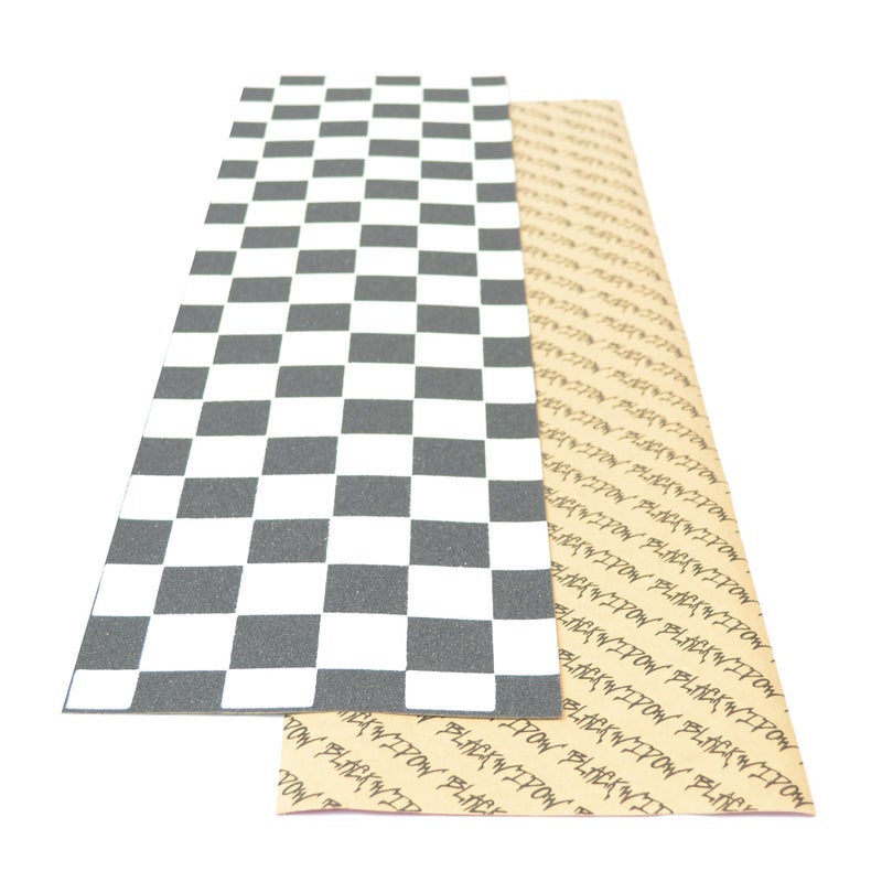 Black Widow BlackWidow Skateboard Grip Tape 9" x 33" Longboard Cruiser Grip Tape, and Scooter Griptape, Non Slip Skate Board Grip Tape Ease to Apply - Checker  - Image 2