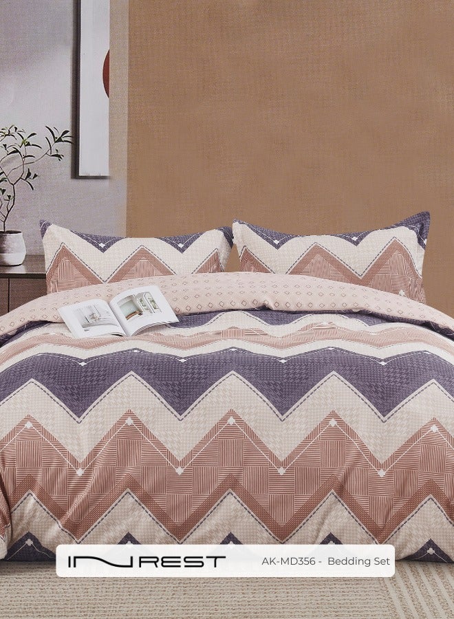 Inrest Home Inrest Nathan Duvet Cover Set (Without Filling) Microfiber 100% King Size 230x250 cm - 3 Pcs - Image 1