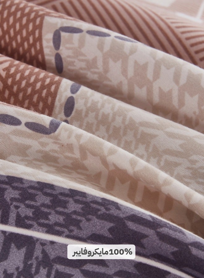 Inrest Home Inrest Nathan Duvet Cover Set (Without Filling) Microfiber 100% King Size 230x250 cm - 3 Pcs - Image 3