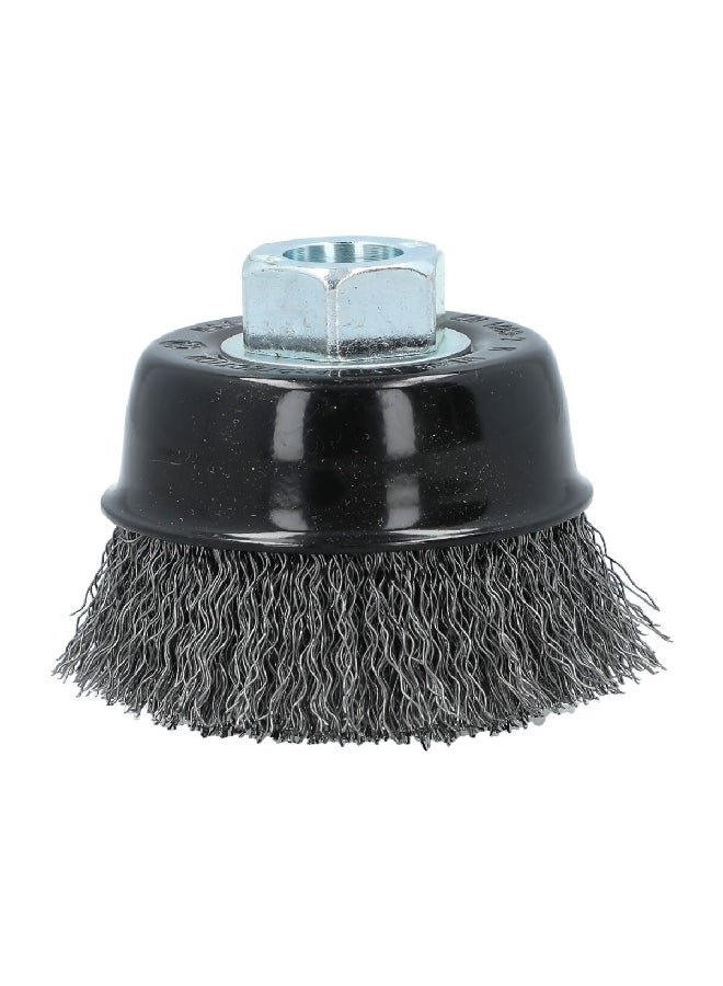 Tactix M14 Crimped Cup Brush Black 75 mm 447225 - Image 1
