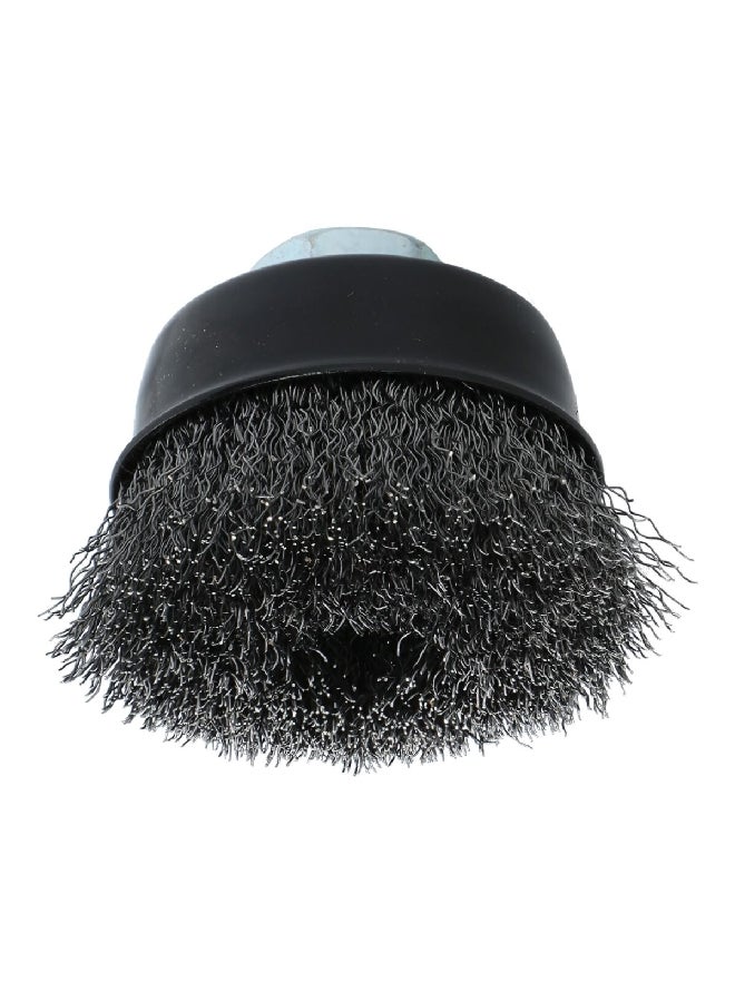 Tactix M14 Crimped Cup Brush Black 75 mm 447225 - Image 2