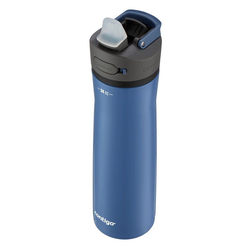 Contigo زجاجة مياه كونتيغو أشلاند 2.0 مع غطاء أوتوسبوت، 24 أونصة، ذرة زرقاء - Image 1