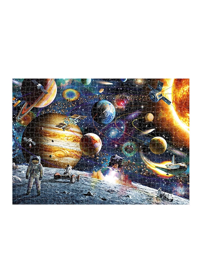 1000-Piece Space Traveler Jigsaw Puzzle - Image 1