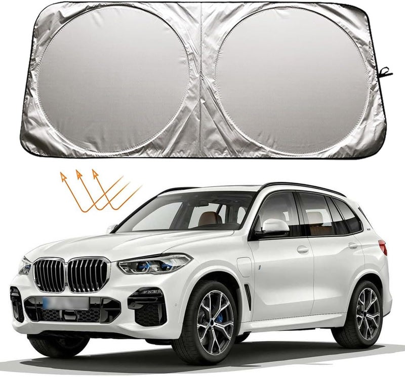 XHRING غطاء شمس لزجاج السيارة XHRING لمركبات BMW - Image 1