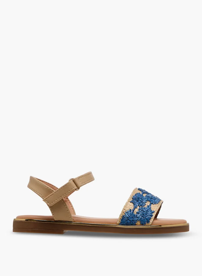 Flora Bella By Shoexpress Flora Bella Girls Hook And Loop Closure Sandals