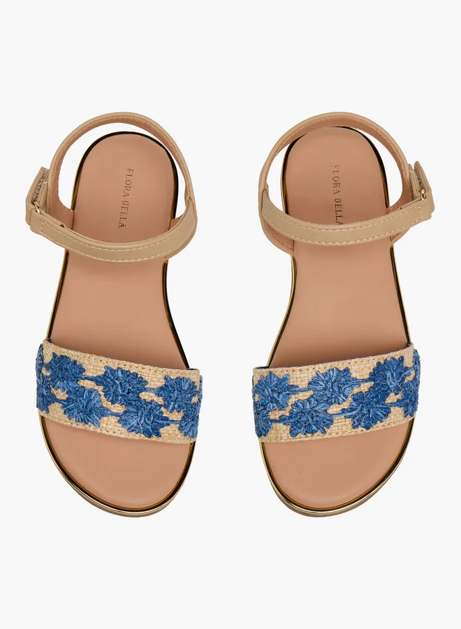 Flora Bella By Shoexpress Flora Bella Girls Hook And Loop Closure Sandals