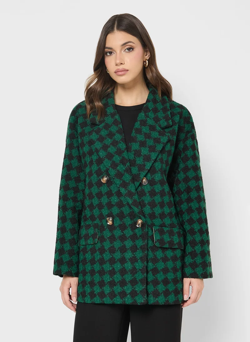 ايلا Printed Over Coat