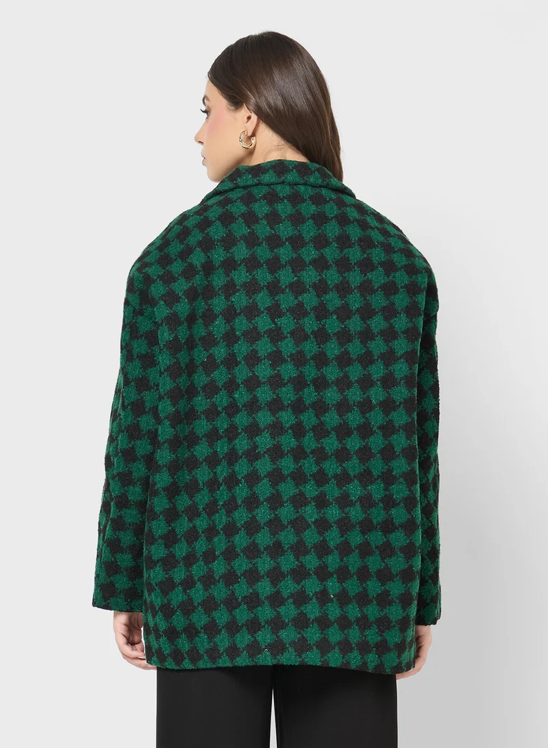 ايلا Printed Over Coat