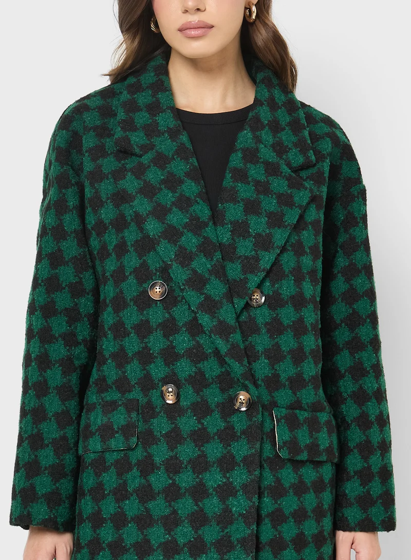 ELLA Printed Over Coat