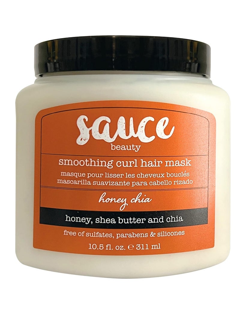 Sauce Beauty SAUCE BEAUTY Honey Chia Smoothing Curl Mask & Sparkling Apple Cider Clarifying Scalp Treatment - Conditioner for Curly Hair - Real-Food Hair Products - 2 Pack - Image 3