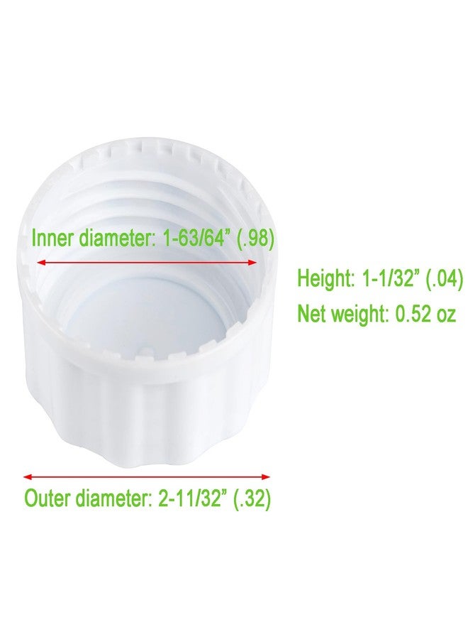 EESC2Y (8-PCs) Travel Bottle Caps Compatible with Avent Bottles, Bottle Lids Replacement White - Image 4