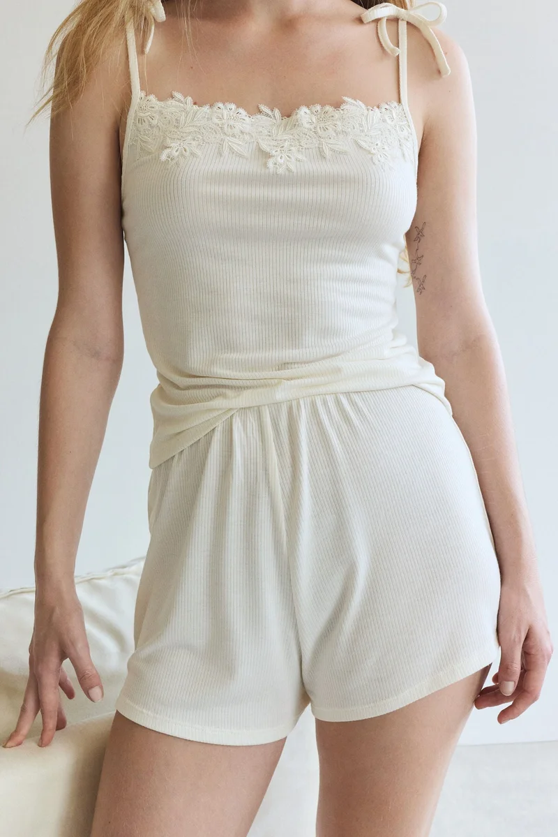 H&M Tie-strap pyjamas