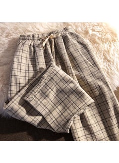 Generic Thickened Corduroy Dad Sweatpants Womens Autumn Winter Loose Wide Leg Long Pants Trendy Urban Style Casual Trousers apricot not fleece-lined corduroy] 