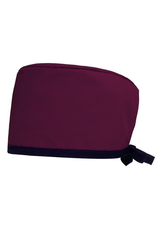 NIBEMINENT Doctor Operating Room Nursing Head Cap Lab Scrub Pet Hospital Surgical Hat Unisex Dentist Scrub Women Solid