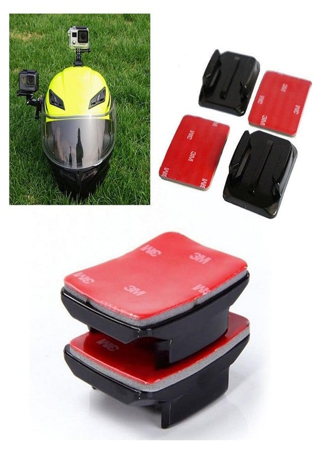 Action Pro 3M Curve Adhesive Sticky Mount, Compatible with GoPro 13/12/11/10/9/8/7/6/5/4/3+/3, DJI Osmo, Insta360, Yi, Eken, SJCAM, Noise Play & Other Action Cameras (Pack of 3) - Image 5