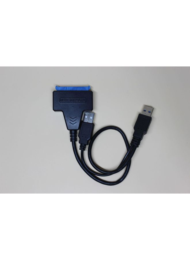 نيوترل كابل USB 3.0 إلى SATA 2.0 لقرص صلب - سهل القيادة - كابل بيانات ميكانيكي/حالة صلبة مقاس 2.5/3.5 بوصة - Image 1
