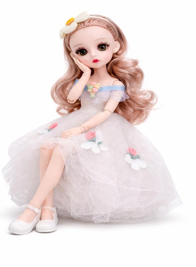 VELOCIOUS 12 Inch Fashion Girl Doll for Kids | Doll with Dress | Long Hair Beauty Doll Toy for Girls | Pretend Play Toy | Birthday Gift for Kids | Baby Doll Set for Girls Age 3+ (Random Clothes) - Image 2