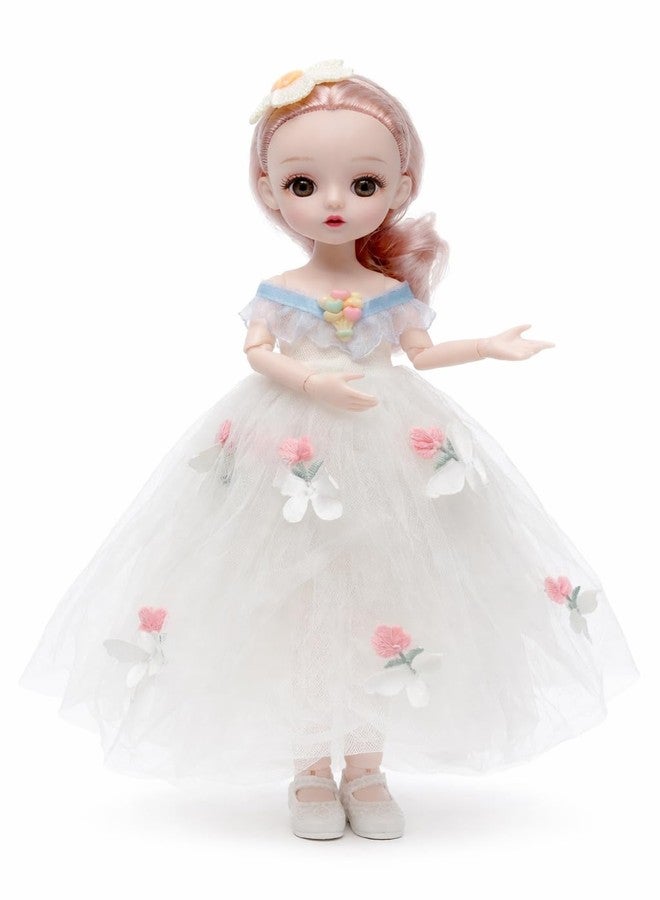 VELOCIOUS 12 Inch Fashion Girl Doll for Kids | Doll with Dress | Long Hair Beauty Doll Toy for Girls | Pretend Play Toy | Birthday Gift for Kids | Baby Doll Set for Girls Age 3+ (Random Clothes) - Image 5