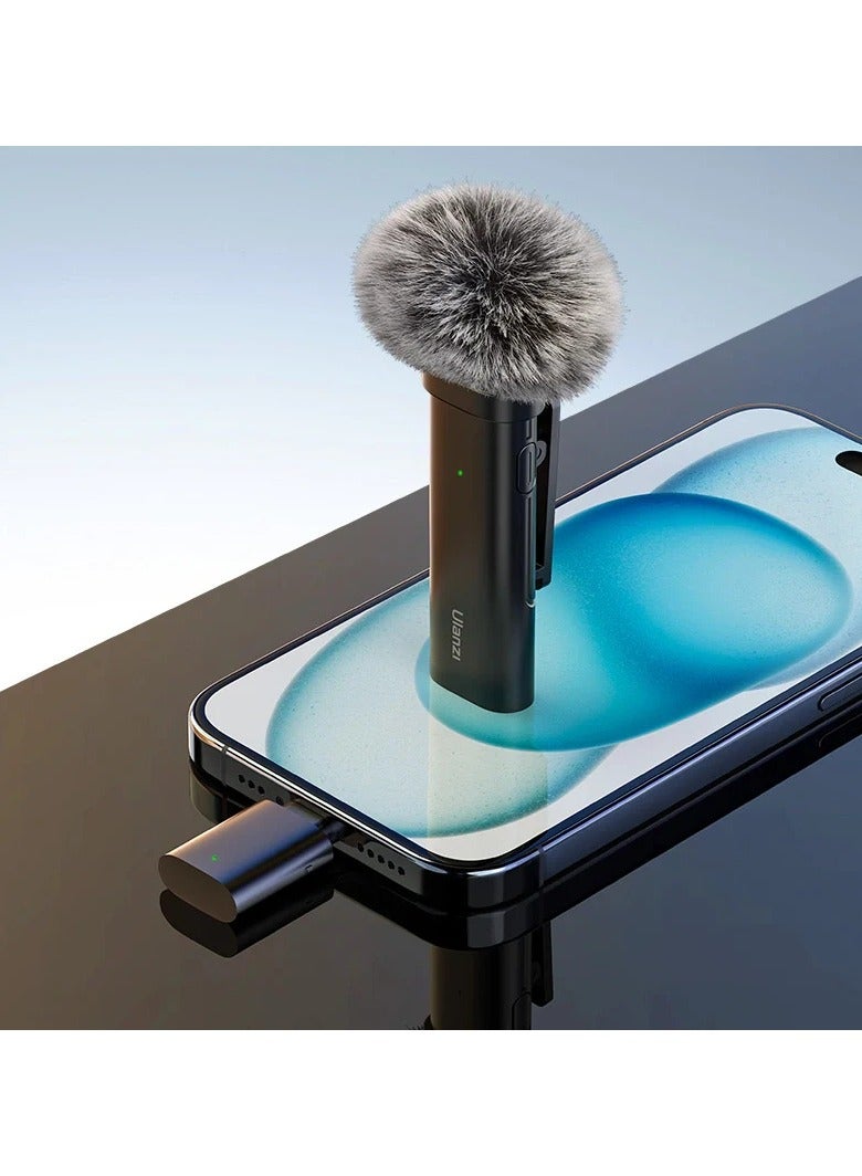 Ulanzi WM-10 Clip-On Wireless Microphone for Smartphone/Tablet (USB-C) - Image 2