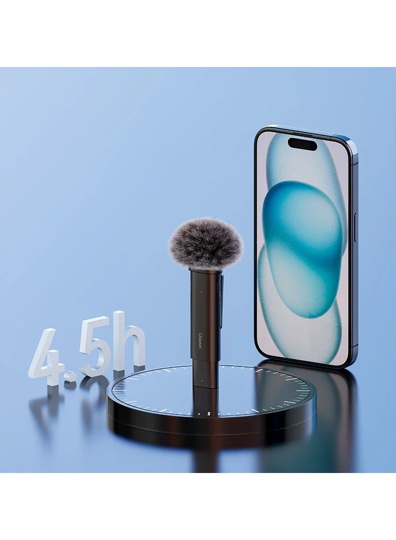 Ulanzi WM-10 Clip-On Wireless Microphone for Smartphone/Tablet (USB-C) - Image 4