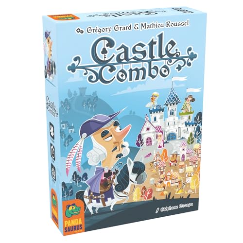 Pandasaurus Games Castle Combo Card Game - Maximize Combos in This Card Placement Strategy Game, Quick Competitive Family Fun for Kids & Adults, Ages 10+, 2-5 Players, 15-30 Minute Playtime - Image 1