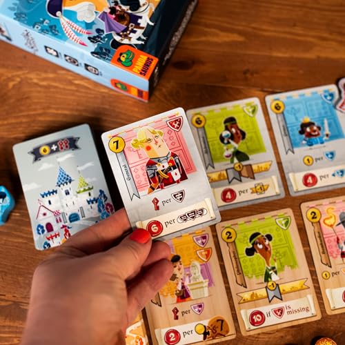 Pandasaurus Games Castle Combo Card Game - Maximize Combos in This Card Placement Strategy Game, Quick Competitive Family Fun for Kids & Adults, Ages 10+, 2-5 Players, 15-30 Minute Playtime - Image 3