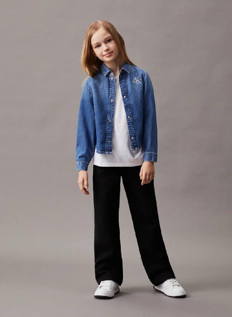 Calvin Klein Jeans Relaxed Denim Shirt - Image 4