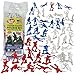 Tim Mee Toy TimMee Plastic Army Men  Red White  Blue 72pc Soldier Figures  Made in USA - Image 4