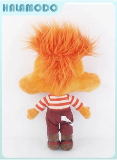 HALAMODO Inside Out Brown - haired Jolly in Striped Clothes Q - version Plush Toy - A Sweet and Thoughtful Item for Birthday Giving, Perfect for Decorating Bedroom, Living Room, and Desk Areas, and an Office Relaxation Essential 30cm  - Image 3