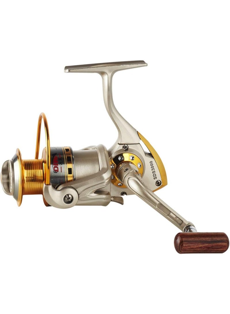 Soofam Spinning Fishing Reels for Saltwater Freshwater  6000 Series Left/Right Interchangeable Trout Spinning Reel Carp Fishing Spool 10 Ball Bearings Light and Smooth - Image 4