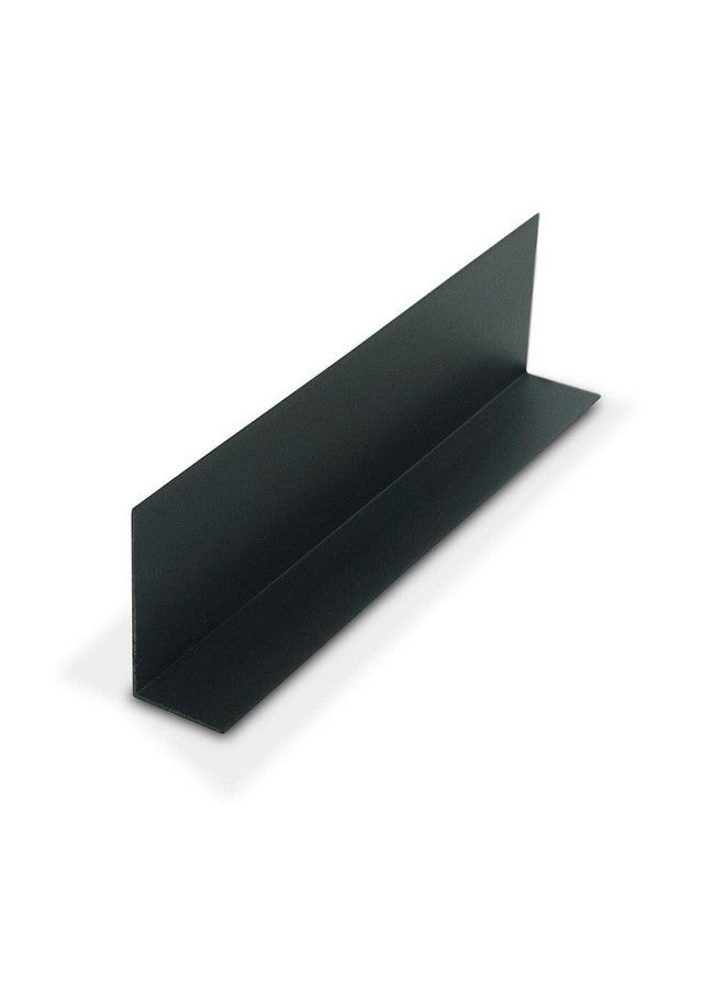 OUTWATER أوتواتر بلاستيك 1921-Bk زاوية بلاستيكية سوداء 1'' × 2'' × 3/64''(.047'') من ستيرين بطول 48 بوصة (عبوة من 3) - Image 1