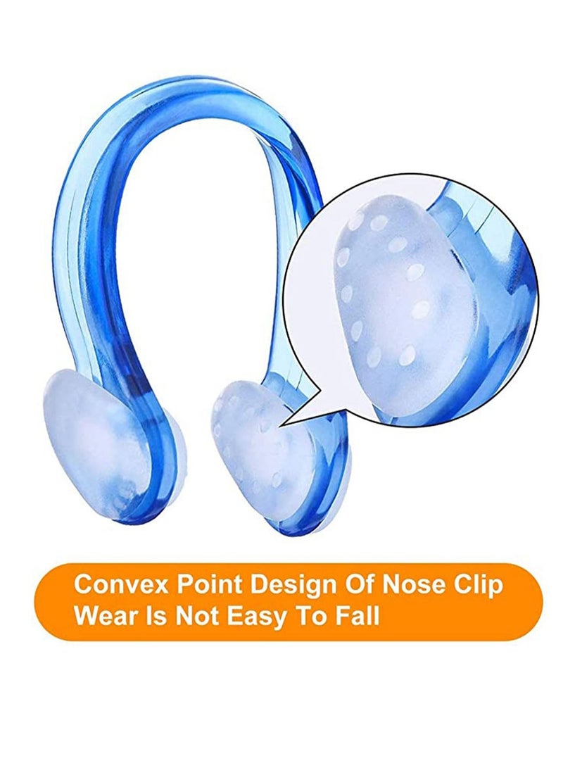 KASTWAVE 4 Pack Nose Clips and Earplugs Set for Swimming, Soft Silicone Nose Plugs and Ear Plugs for Swimming, Kids Nose & Ear Protectors Kit ideal for Beginner - Image 4