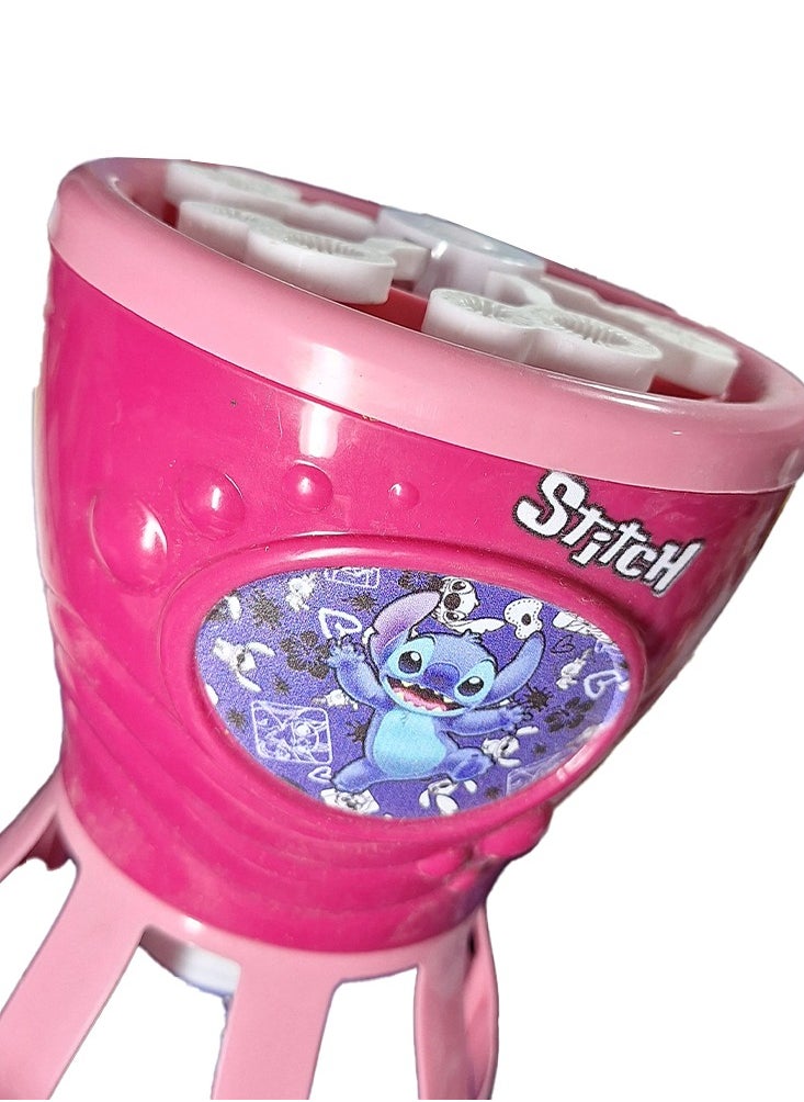 Bubble Gun, fully automatic one-button bubble shooting with refillable bubble bottle and easy to install, suitable for birthday parties, events and daily play in the garden or indoors, stimulate social interaction between children, safe for children 3 years and older