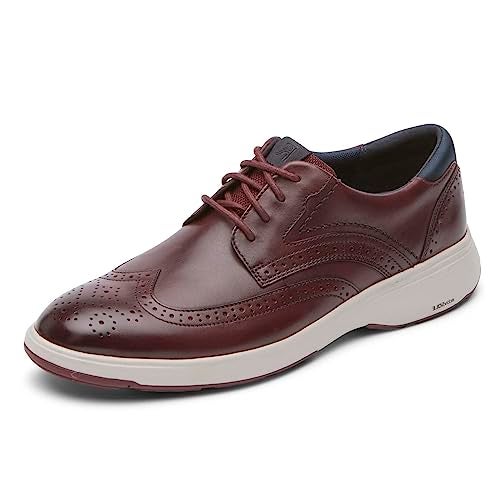 Rockport روكبورت للرجال نوح وينغتيب، بورغندي، 9.5 م - Image 1