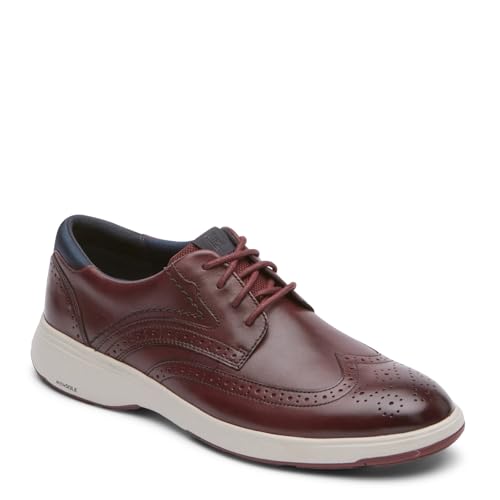 Rockport روكبورت للرجال نوح وينغتيب، بورغندي، 9.5 م - Image 2